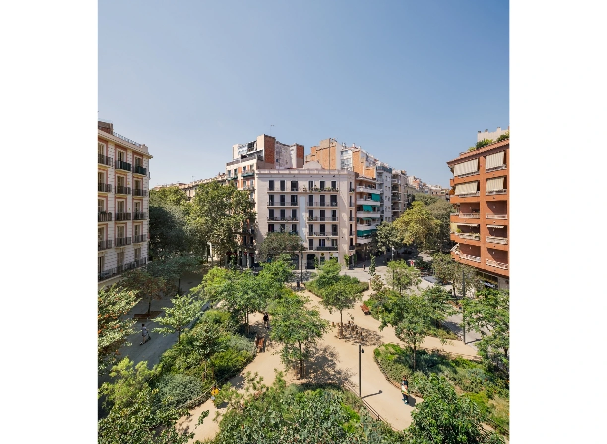 Jardí Consell de Cent - Rocafort, Barcelona, 08014 estudi d’arquitectura